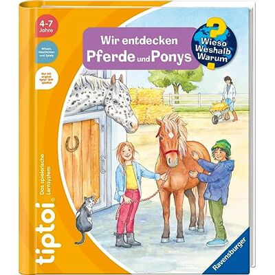 Ravensburger tiptoi® Wieso? Weshalb? Warum? Wir entdecken Pferde und Ponys Ravensburger tiptoi® Wieso? Weshalb? Warum? Wir entdecken Pferde und Ponys