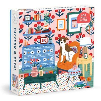 Galison Pattern & Petal 500 Piece Puzzle Galison Pattern & Petal 500 Piece Puzzle