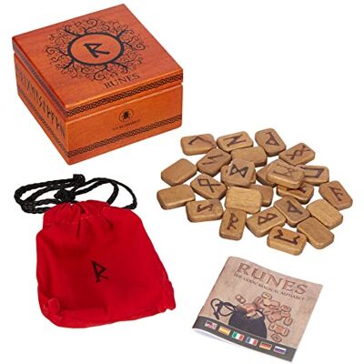 Lo Scarabeo RUNAS MADERA CAJA DE MADERA Lo Scarabeo RUNAS MADERA CAJA DE MADERA