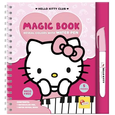 Liscianigiochi Lisciani HELLO KITTY – Herbruikbaar Magisch Waterkleurboek Voor Kinderen Vanaf 3 Jaar – Educatief Speelgoed Met 12 Pagina’s En Waterstift – Creatieve Activiteit Zonder Vlekken – Cadeau Idee Liscianigiochi Lisciani HELLO KITTY – Herbruikbaar Magisch Waterkleurboek Voor Kinderen Vanaf 3 Jaar – Educatief Speelgoed Met 12 Pagina’s En Waterstift – Creatieve Activiteit Zonder Vlekken – Cadeau Idee