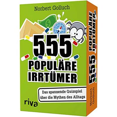 RIVA 555 populäre Irrtümer Das spannende Quizspiel rund um die Mythen des Alltags RIVA 555 populäre Irrtümer Das spannende Quizspiel rund um die Mythen des Alltags