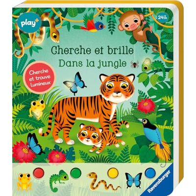 Ravensburger Dans la jungle: Qui observes-tu dans la jungle ? Ravensburger Dans la jungle: Qui observes-tu dans la jungle ?