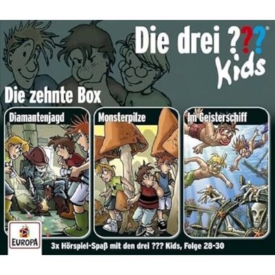 United Die drei ??? Kids 3er Box. Folgen 28 30 (drei Fragezeichen) 3 CDs United Die drei ??? Kids 3er Box. Folgen 28 30 (drei Fragezeichen) 3 CDs