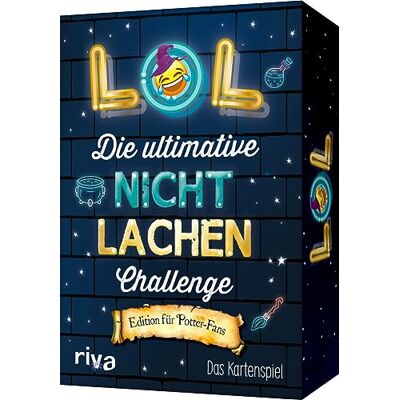 RIVA LOL Die ultimative Nicht-lachen-Challenge Edition für Potter-Fans: Muggel-Witze, Flachwitze, Scherzfragen rund um Harry Potter. Für alle Potterheads. Ab 16 Jahren RIVA LOL Die ultimative Nicht-lachen-Challenge Edition für Potter-Fans: Muggel-Witze, Flachwitze, Scherzfragen rund um Harry Potter. Für alle Potterheads. Ab 16 Jahren