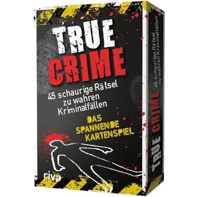 RIVA True Crime 45 schaurige Rätsel zu wahren Kriminalfällen: Das spannende Kartenspiel RIVA True Crime 45 schaurige Rätsel zu wahren Kriminalfällen: Das spannende Kartenspiel