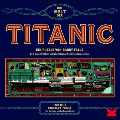 Laurence King Die Welt der Titanic: Ein 1000-Teile-Puzzle Laurence King Die Welt der Titanic: Ein 1000-Teile-Puzzle