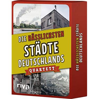 RIVA Die hässlichsten Städte Deutschlands Quartett RIVA Die hässlichsten Städte Deutschlands Quartett