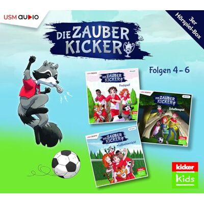 United Die Zauberkicker Hörbox Folgen 4-6 (3 Audio CDs) United Die Zauberkicker Hörbox Folgen 4-6 (3 Audio CDs)