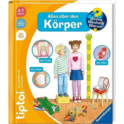 Ravensburger tiptoi® Wieso? Weshalb? Warum? Alles über den Körper Ravensburger tiptoi® Wieso? Weshalb? Warum? Alles über den Körper