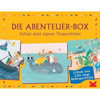 Laurence King Die Abenteuer-Box: Erfinde deine eigenen Tiergeschichten Laurence King Die Abenteuer-Box: Erfinde deine eigenen Tiergeschichten