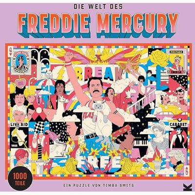 Laurence King Die Welt des Freddie Mercury: Ein Puzzle Laurence King Die Welt des Freddie Mercury: Ein Puzzle