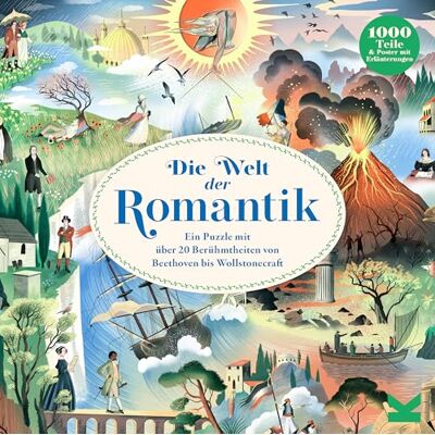 Laurence King Die Welt der Romantik: Ein Puzzle mit über 20 Berühmtheiten von Beethoven bis Wollstonecraft Laurence King Die Welt der Romantik: Ein Puzzle mit über 20 Berühmtheiten von Beethoven bis Wollstonecraft