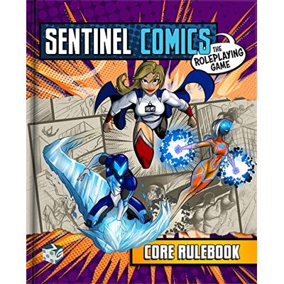 Greater Than Games GTG43807 Sentinels Comics: The Roleplaying Core Rulebook Greater Than Games GTG43807 Sentinels Comics: The Roleplaying Core Rulebook