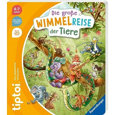 Ravensburger tiptoi® Die große Wimmelreise der Tiere Ravensburger tiptoi® Die große Wimmelreise der Tiere