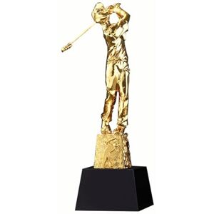 Brilliant firm Champion Trophy Golftrofee Hars-vergulde Trofee Sports Series Honor Trophy Gratis Typografie En Belettering