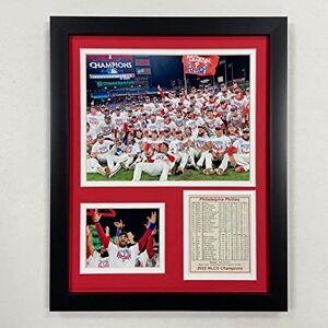 Legends Never Die, Inc. Philadelphia Phillies 2022 NLCS Champions   12"x15" ingelijste fotocollage