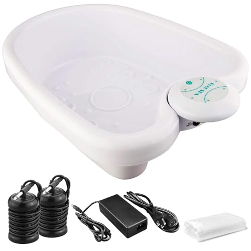 MidiLi Ion Detox Foot Spa Dual Ionic Detox Machine Geïoniseerd Ontspan Voet Spa Bad met 2 Detox Voet Bad Arrays