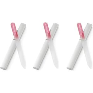 Manicare 3 glazen nagelvijlen, voor het vormen en stylen van nagels, sterke glazen vijl voor natuurlijke en kunstmatige nagels, dubbelzijdig, inclusief beschermhoesjes, perfect voor thuis of onderweg Manicare 3 glazen nagelvijlen, voor het vormen en stylen van nagels, sterke glazen vijl voor natuurlijke en kunstmatige nagels, dubbelzijdig, inclusief beschermhoesjes, perfect voor thuis of onderweg