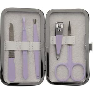 Demeliss Beauty 5-in-1 manicureset – nagelknipper – metalen vijl – pincet – schaar – nagelriemsnijder – complete en compacte set Demeliss Beauty 5-in-1 manicureset – nagelknipper – metalen vijl – pincet – schaar – nagelriemsnijder – complete en compacte set