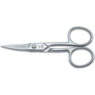 3 Claveles Nagelschaar, gebogen, roestvrij staal, 10,2 cm 3 Claveles Nagelschaar, gebogen, roestvrij staal, 10,2 cm