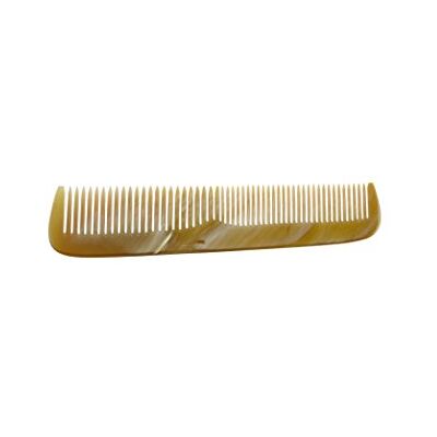 Golddachs Horn kapperskam gedeeld getand, 17 cm Golddachs Horn kapperskam gedeeld getand, 17 cm