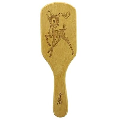 Disney Ontwarrende houten borstel Ideaal voor zacht haar BAMBI Officieel product Disney Ontwarrende houten borstel Ideaal voor zacht haar BAMBI Officieel product