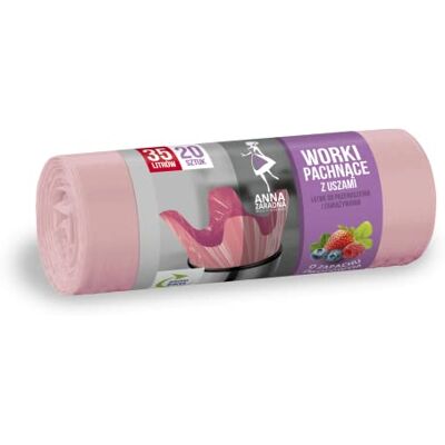 ANNA ZARADNA Vuilniszakken met Oren FRUIT 35L 20st ANNA ZARADNA Vuilniszakken met Oren FRUIT 35L 20st