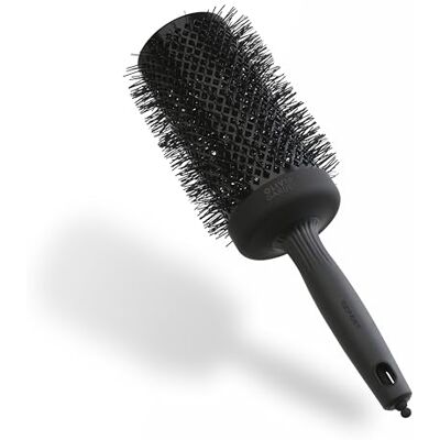 Olivia Garden Expert Blowout Speed Black Label – Matt Black 65 Ceramic Coated Round Brush with Extra Long Barrel for 25% Faster Blowouts Olivia Garden Expert Blowout Speed Black Label – Matt Black 65 Ceramic Coated Round Brush with Extra Long Barrel for 25% Faster Blowouts