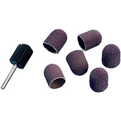 PETER BAUSCH Slijpkapdrager en 20 slijpkappen voor eeltverwijdering, accessoires voor manicure en pedicure PETER BAUSCH Slijpkapdrager en 20 slijpkappen voor eeltverwijdering, accessoires voor manicure en pedicure