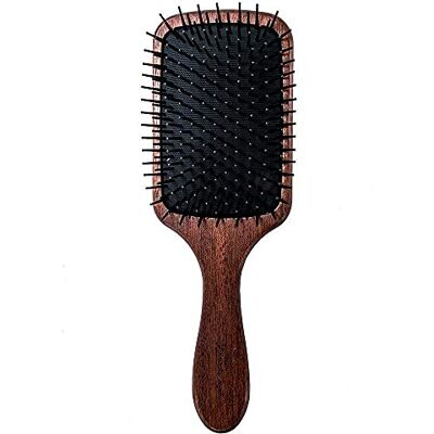 Jäneke Bobinga Wood Body en Spikes haarborstel op Black Pneumatische basis 24 cm Jäneke Bobinga Wood Body en Spikes haarborstel op Black Pneumatische basis 24 cm