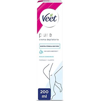 Veet Minima Ontharingscrème voor Gevoelige Huid (200 ml) Veet Minima Ontharingscrème voor Gevoelige Huid (200 ml)