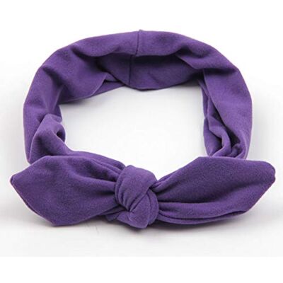 KAEHA SUN-074-04 1 gekleurde haarband, klassiek, elastisch, voor dames, violet KAEHA SUN-074-04 1 gekleurde haarband, klassiek, elastisch, voor dames, violet