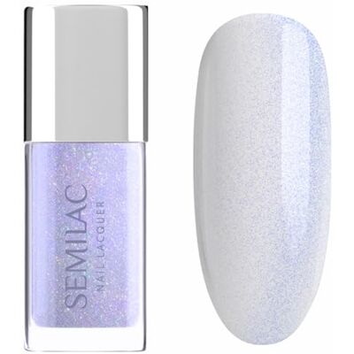 Semilac Nagellak 117 Pink-a-Blue 9 ml – glitternagellak met roze-blauwe deeltjes & glow-in-the-dark effect Semilac Nagellak 117 Pink-a-Blue 9 ml – glitternagellak met roze-blauwe deeltjes & glow-in-the-dark effect