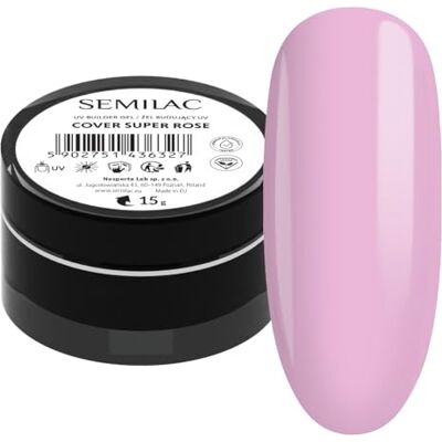 Semilac Semilac Builder Gel Cover Super Rose - Builder Gel Semilac Semilac Builder Gel Cover Super Rose - Builder Gel