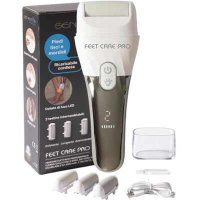 Macom Professionele elektrische pedicure, oplaadbaar, met lcd-display 886 Feet Care Pro Macom Professionele elektrische pedicure, oplaadbaar, met lcd-display 886 Feet Care Pro