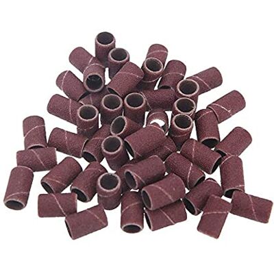 tempo di saldi 100 universele schuurcilinders, voor manicure, nagelopbouw, nageldesign, nagelkunst tempo di saldi 100 universele schuurcilinders, voor manicure, nagelopbouw, nageldesign, nagelkunst