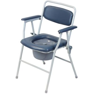 Nrs Healthcare Dovedale Commode - Lichtgewicht, Opvouwbaar, Gepolsterd Nrs Healthcare Dovedale Commode - Lichtgewicht, Opvouwbaar, Gepolsterd