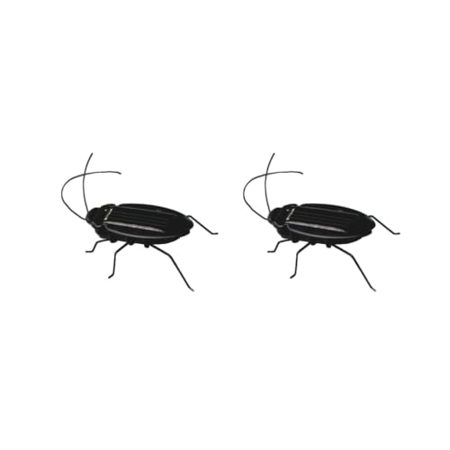 Mealoodiousmusea 2 set Kinderen Baby Zonne-energie Energie Insect Bug Sprinkhaan Kinderen Speelgoed Gift Solar Nieuwigheid Grappig Speelgoed, Stijl 02