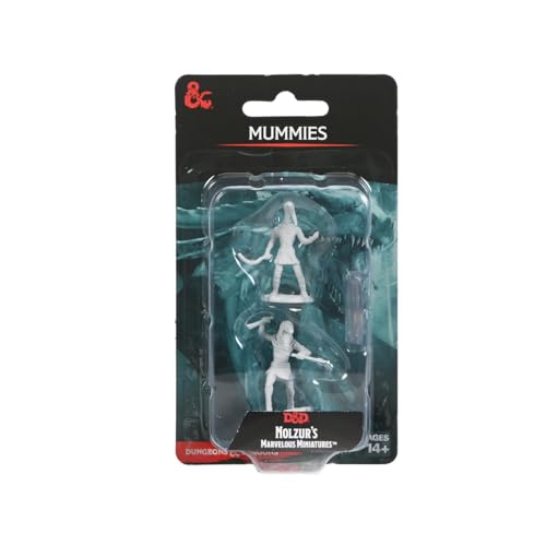 WizKids D&D Nolzur's prachtige miniaturen: mummies ongeverfde kerkers en draken miniaturen