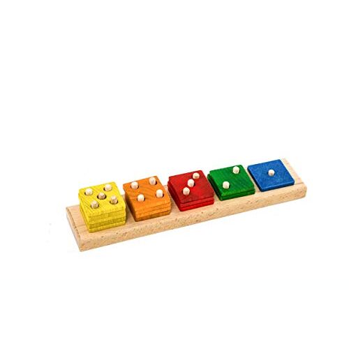 BSM Edufun Inbouwset van hout – pedagogie Montessori – Count Up – EF 0002