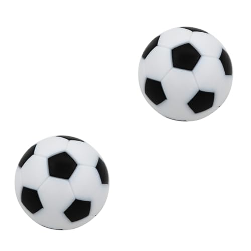 Toddmomy Vervangende Voetballen 24 Stuks -witte Voetballen Tafelvoetballen Tafelvoetbal Ballen Kind Mini Voetballen