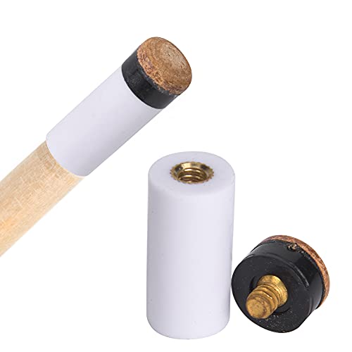 NestNiche Biljartkeu Tips, 10 Stuks Pool Biljartkeus Tips Vervanging Met Pool Cue Stick Adereindhulzen, Schroef Op Biljartkeu Tip Voor Snooker(13mm)