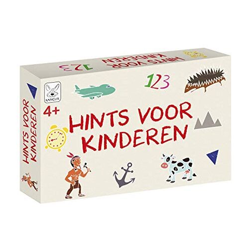 KANGUR Bordspel voor Kinderen Hints voor Kinderen Kaartspel Familie Educatieve Bordspellen voor jonge kinderen Bordspel Leeftijden 4+