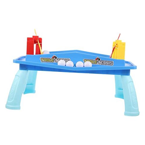 ibasenice 1 Set Bordspel Tafeltennis Mini-tafeltennisspel Grappig Tafeltennis Mini-sportspellen Sport Tafelspel Tafel Bordspel Desktop Sport Bordspel Plastic -pong Tafel Dubbele Kleuter