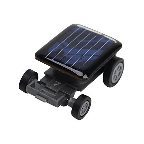 Vorfaove Energie kleine mini auto energie zonne-energie speelgoed auto roddels pedagogisch kinderspeelgoed hot solar speelgoed zwart