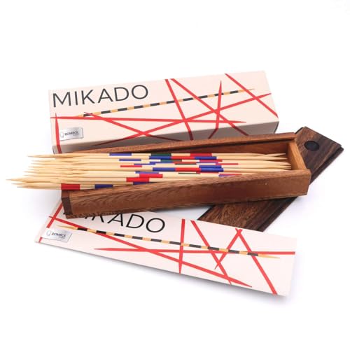 ROMBOL Mikado 41 fijne staafjes, grote uitdaging van hout