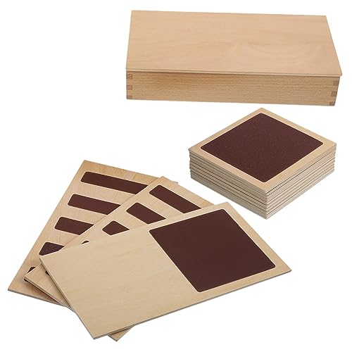 Beaupretty 1 Set Kinderen Zintuiglijke Boord Hout Baby Speelgoed Puzzelmat Kinderen Speelgoed Zintuiglijke Activiteiten Voor Peuters Speelgoed Voor Kinderen Zintuiglijk