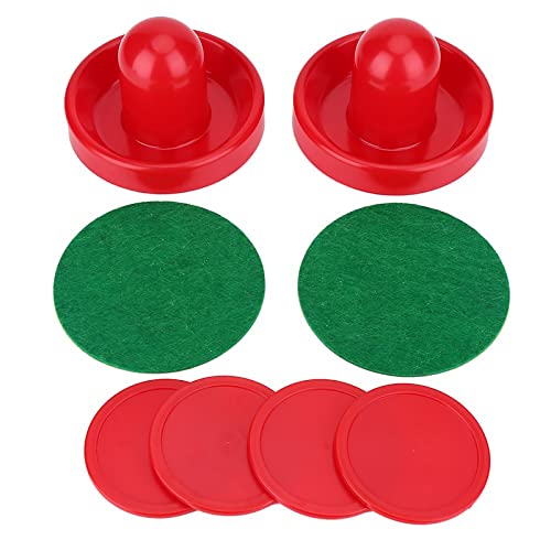 nikusaz Air Hockey Pushers en Pucks Set, Plastic Lichtgewicht Keepers IJshockey Vervanging Accessoires voor Tafels Spel, Tafel Hockey Top Puck, Game Room Essential (M 76 mm/2,99 pollici)