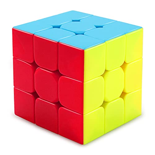 JOPHEK Magische Kubus 3x3, Magische Kubus Stickerless 3x3x3 Magische Kubus Originele Speed Cube Puzzle Dobbelsteen, Sneller en Professioneel