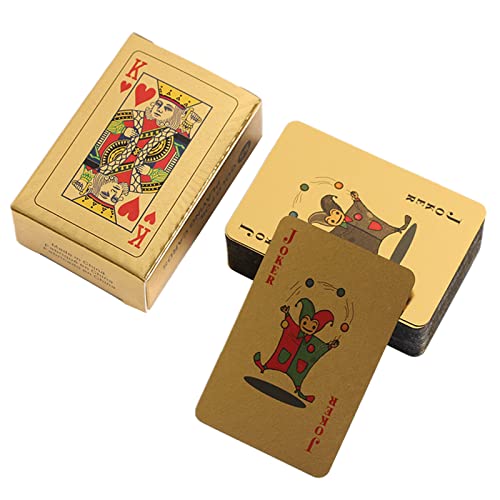 Yisawroy Speelkaart Waterdichte Poker Kaarten Dek Miniatuur PET Poker Kaarten Mini Speelkaarten Familie Poker Spel Gereedschap Voor Volwassen Folies Poker Kaarten Mini Speelkaarten Dek Huisdier Poker Card